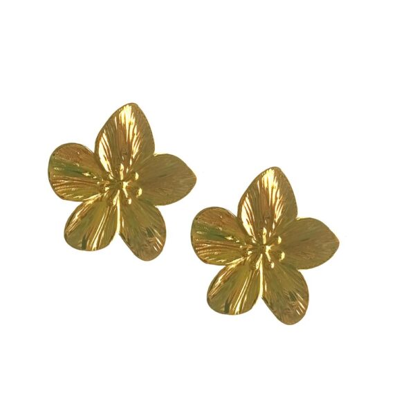 Aros Tulipa Dorado María Paskaro - Imagen 2