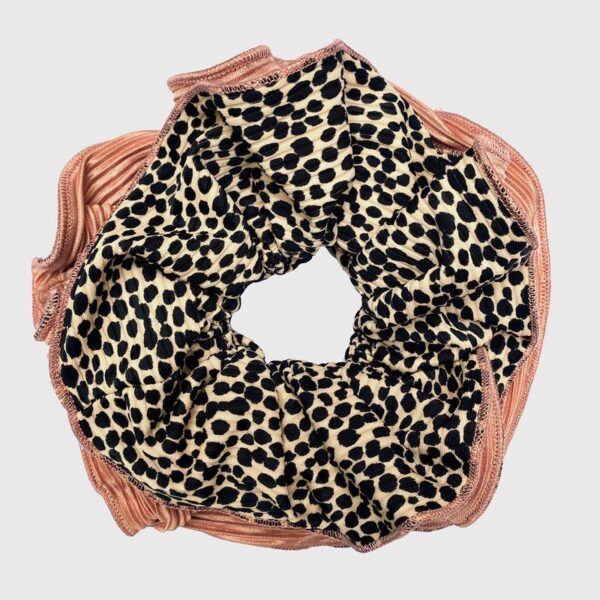 Scrunchie Tulipan L Chita Rose Maria Paskaro - Imagen 2