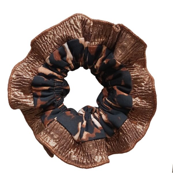 Scrunchie Begonia M Animal Cobre Oscuro Maria Paskaro