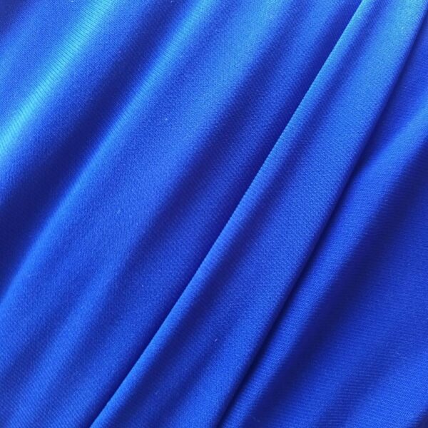 Vestido Largo Mangas Azul Lycra Lazo Espalda Bordado A Mano Maria Paskaro - Imagen 5