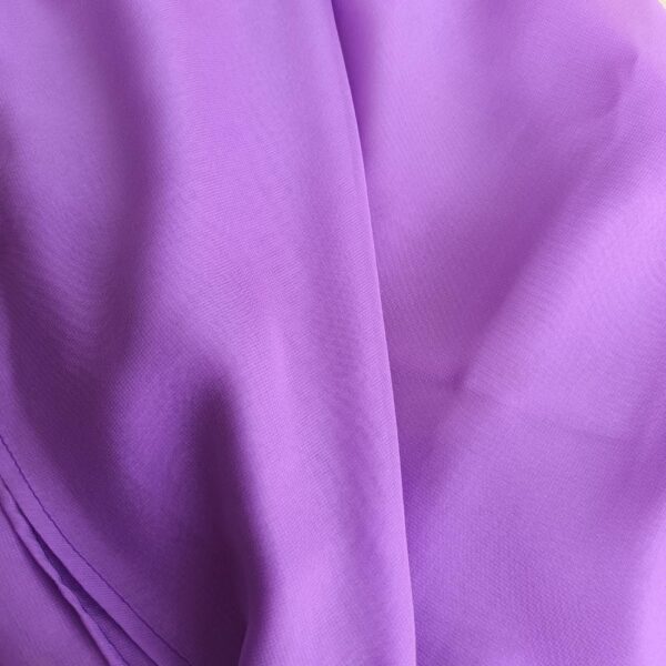 Tapado Capa Multiforma Catania Lila Chiffon Maria Paskaro - Imagen 3