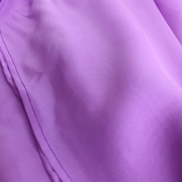 Tapado Capa Multiforma Catania Lila Chiffon Maria Paskaro - Imagen 4
