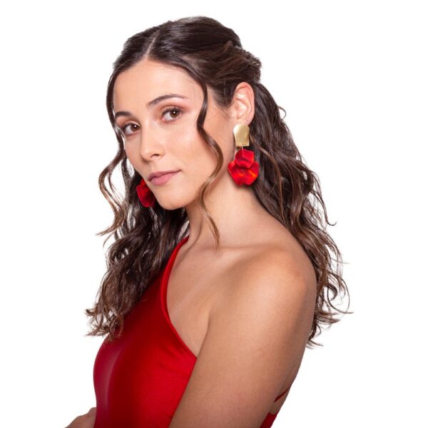 Aros Palena Rojo María Paskaro - Imagen 3