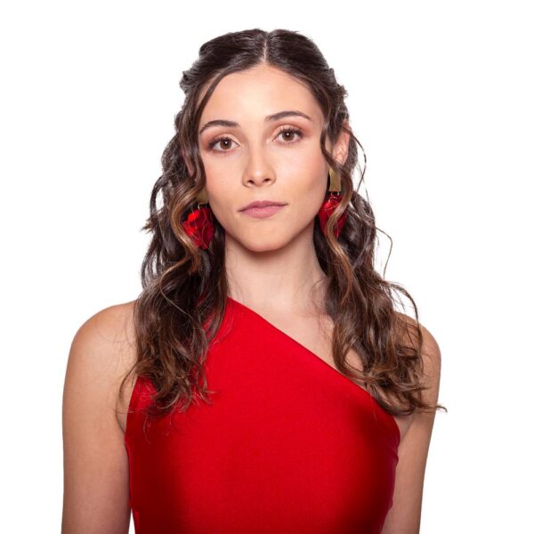 Aros Palena Rojo María Paskaro - Imagen 4