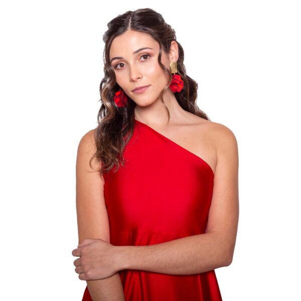 Aros Palena Rojo María Paskaro - Imagen 5