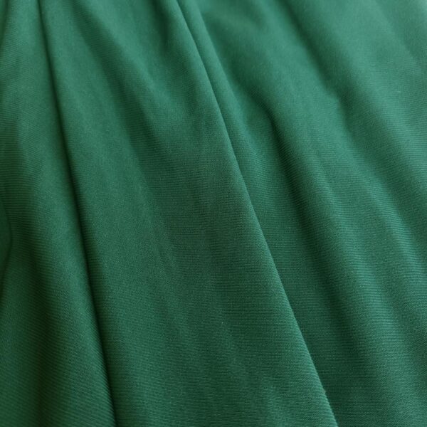 Vestido Largo Marken Verde Botella Lycra Vuelo Grande Maria Paskaro - Imagen 5