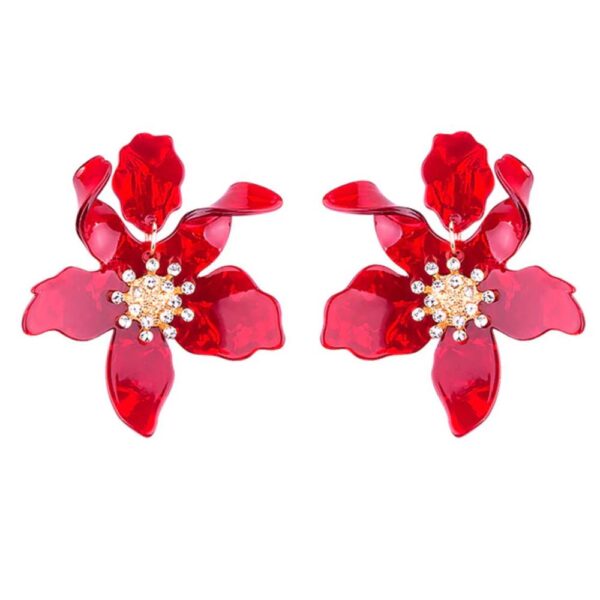 Aros Amapola Rojo María Paskaro - Imagen 2