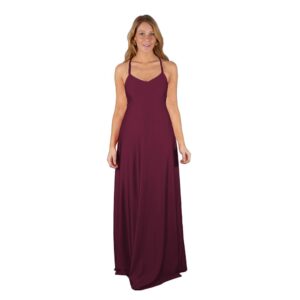 Vestido Largo Paris Cherry Dupont Lazo Maria Paskaro