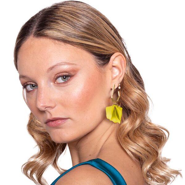 Aros Petorca Amarillo María Paskaro
