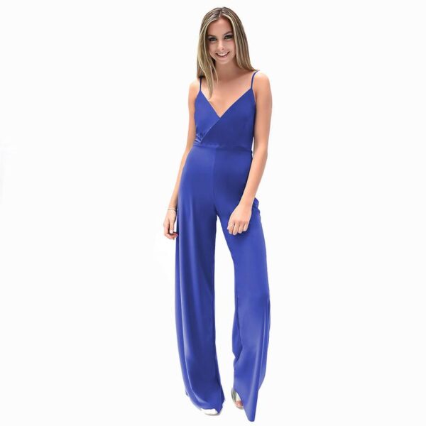 Enterito Largo Toledo Azulino Lycra Maria Paskaro