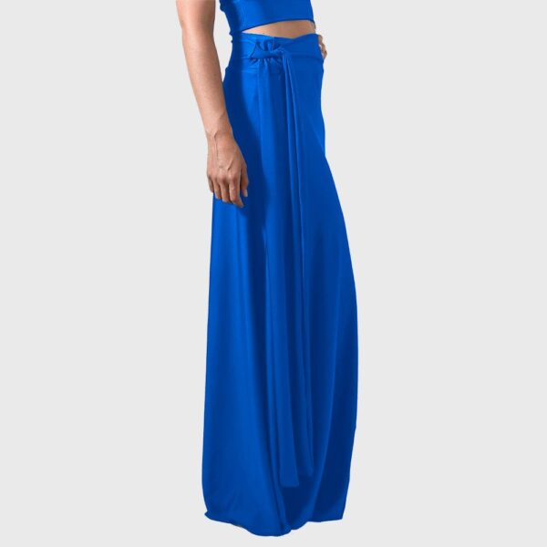 Falda Larga Veracruz Calypso Lycra Dupont Maria Paskaro - Imagen 2