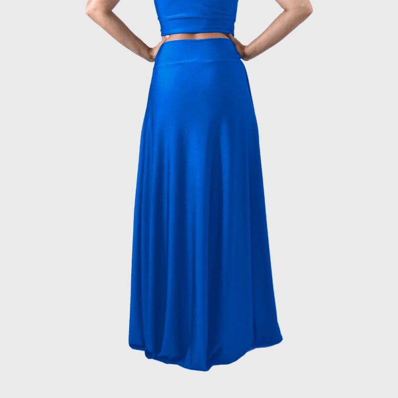 Falda Larga Veracruz Calypso Lycra Dupont Maria Paskaro