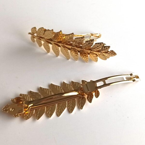 Accesorio Peinado Adda Laurel Dorado María Paskaro