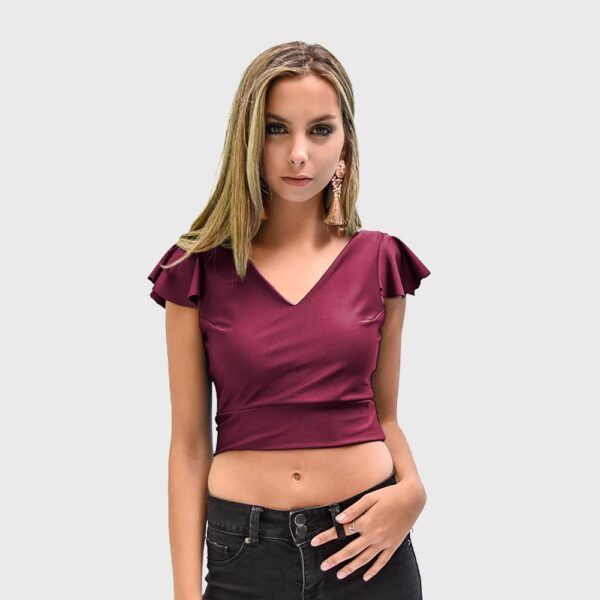 Peto Lima Cherry Lycra Maria Paskaro