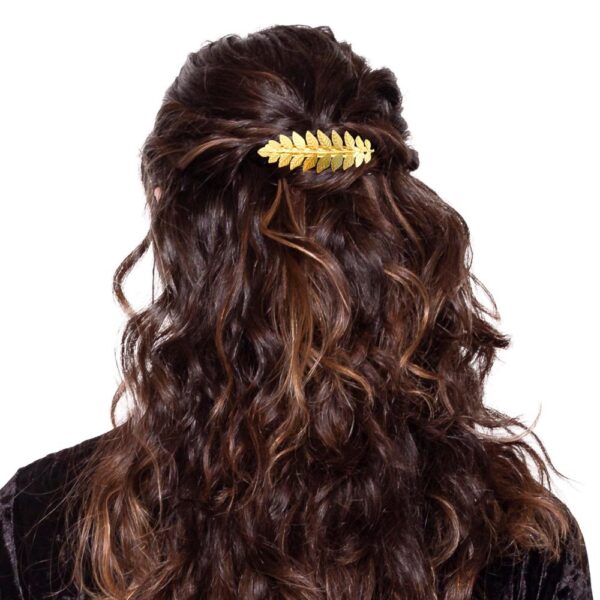 Accesorio Peinado Adda Laurel Dorado María Paskaro - Imagen 3