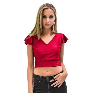 Peto Lima Frambuesa Lycra Dupont Maria Paskaro