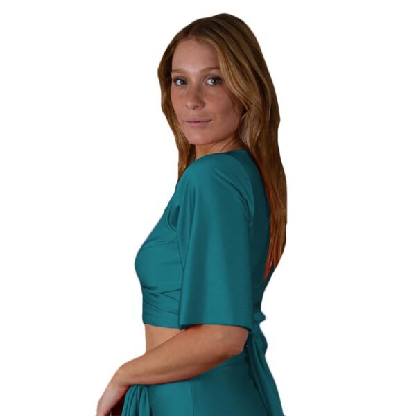 Peto Monaco Amarra Petroleo Lycra Dupont Maria Paskaro - Imagen 3