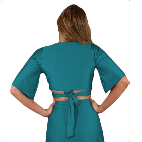 Peto Monaco Amarra Petroleo Lycra Dupont Maria Paskaro - Imagen 4