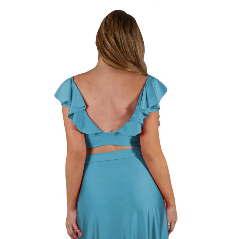 Peto Marken Turquesa Lycra Dupont Vuelo Maria Paskaro