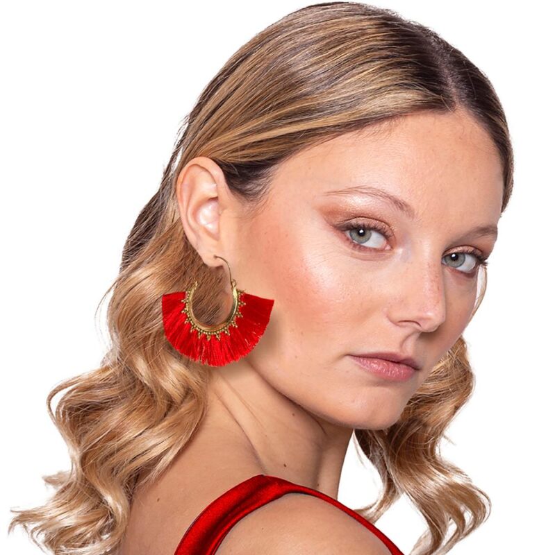 Aros Baker Rojo María Paskaro