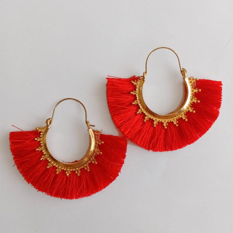 Aros Baker Rojo María Paskaro