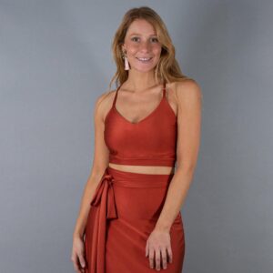 Peto Paris Terracota Lycra Dupont Maria Paskaro