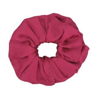 Scrunchie Camelia Cherry Seda Maria Paskaro