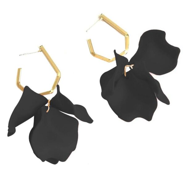 Aros Petorca Negro María Paskaro - Imagen 2