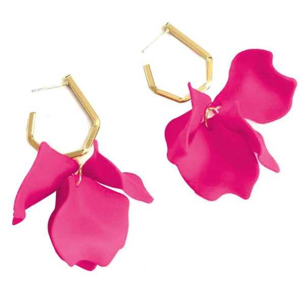 Aros Petorca Fucsia María Paskaro - Imagen 2