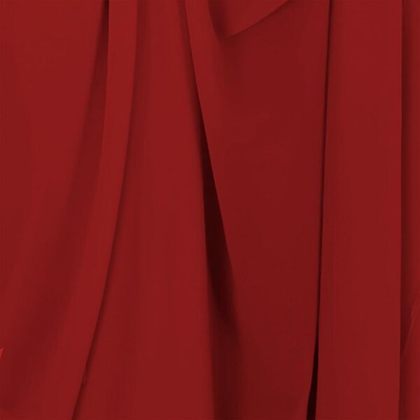 Tapado Capa Multiforma Catania Rojo Italiano Gasa Maria Paskaro - Imagen 3