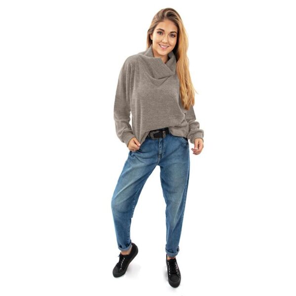 Chaleco Cali Beige Maria Paskaro - Imagen 4