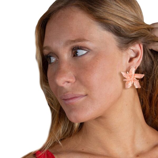 Aros Lirio Rose Gold María Paskaro