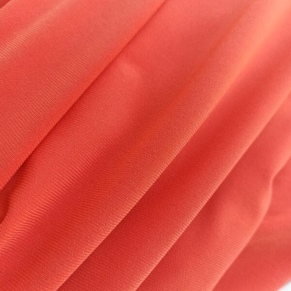 Vestido Largo Berlin Coral Bordado Lycra Maria Paskaro - Imagen 5