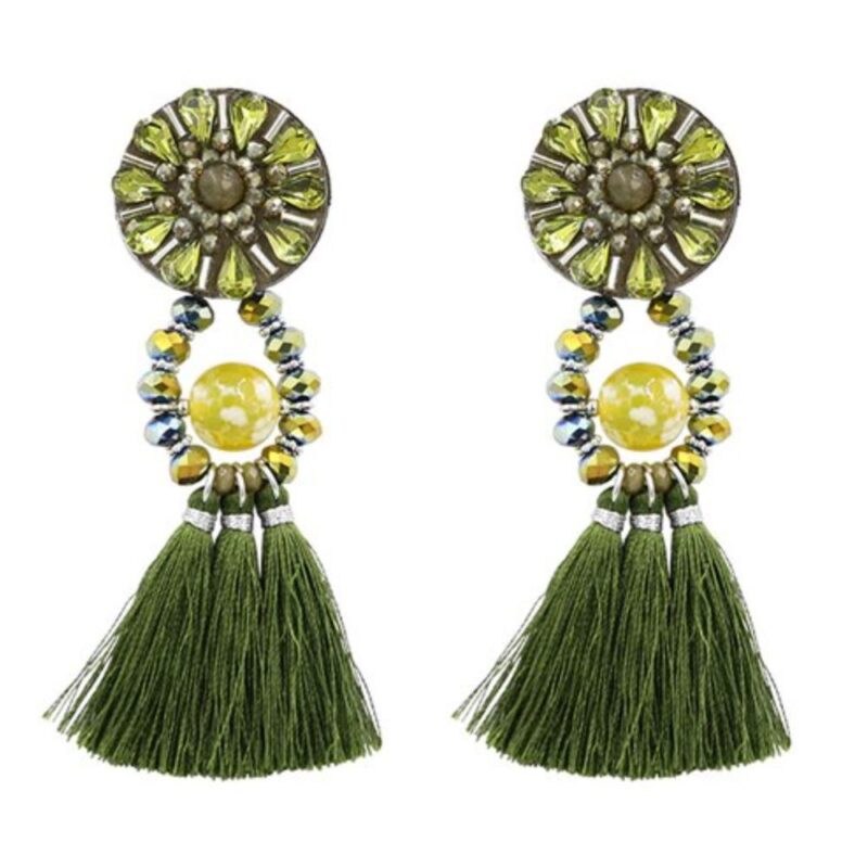 Aros Amur Verde Fleco Maria Paskaro