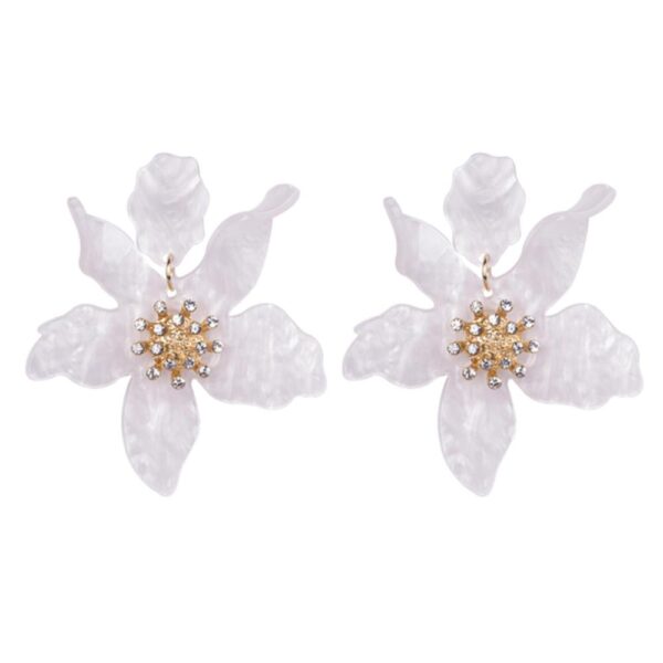 Aros Amapola Blanco María Paskaro - Imagen 2