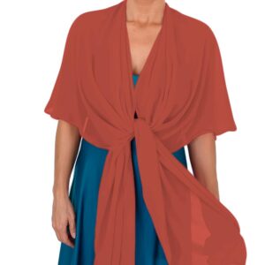Tapado Capa Multiforma Catania Gasa Terracota Maria Paskaro