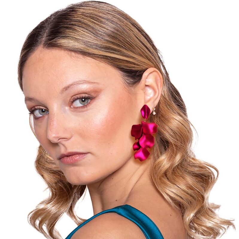Aros Mantaro Fucsia Brillante María Paskaro