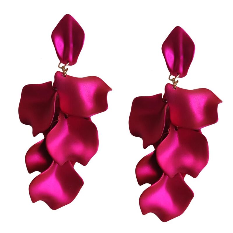 Aros Mantaro Fucsia Brillante María Paskaro