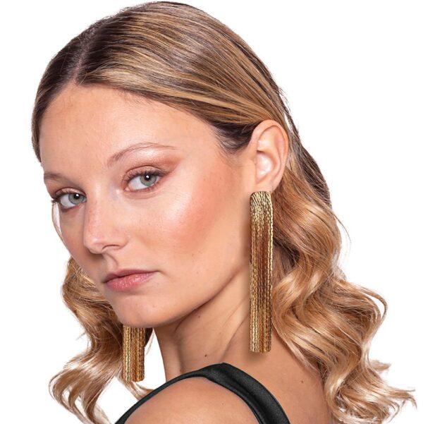 Aros Jade Dorado María Paskaro