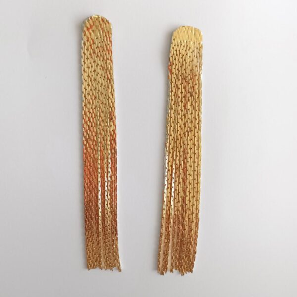 Aros Jade Dorado María Paskaro - Imagen 2