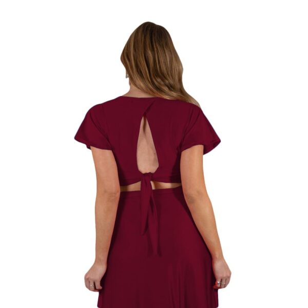 Peto Roma Cherry Lycra Maria Paskaro - Imagen 2