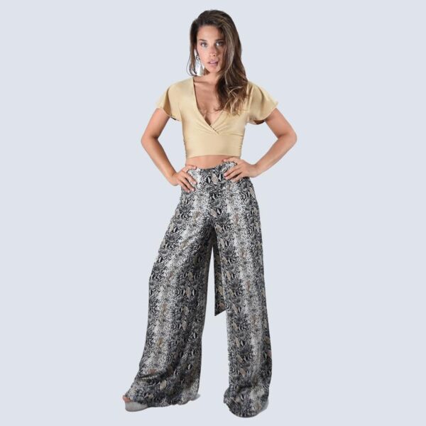 Peto Roma Dorado Lycra Dupont Mangas Abierto Espalda Maria Paskaro - Imagen 2
