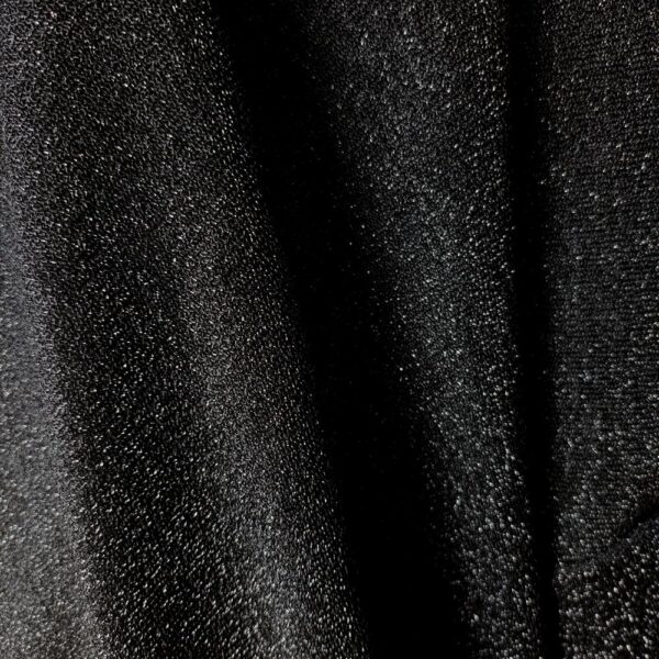 Vestido Largo Algarve Negro Brillo Maria Paskaro - Imagen 4
