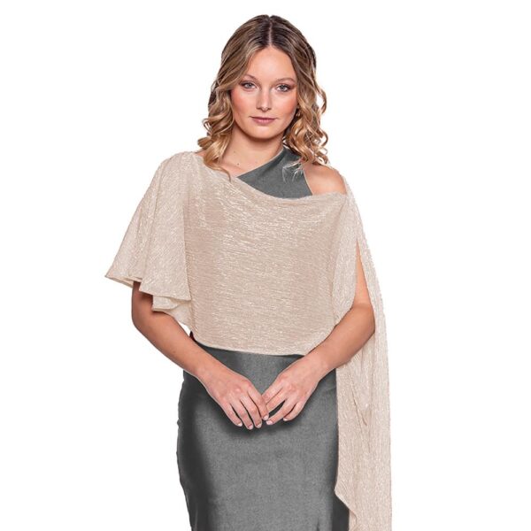 Tapado Capa Multiforma Catania Blanco Invierno Transparente Maria Paskaro