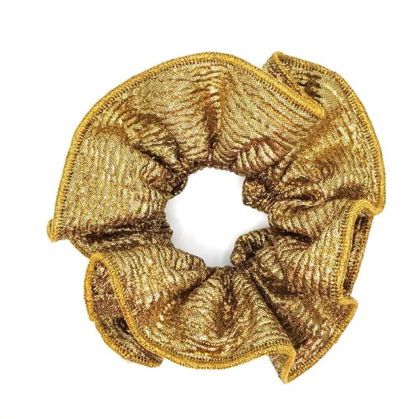 Scrunchie Collet Camelia M Oro Maria Paskaro