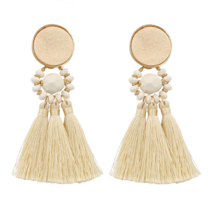Aros Itata Beige Fleco Maria Paskaro