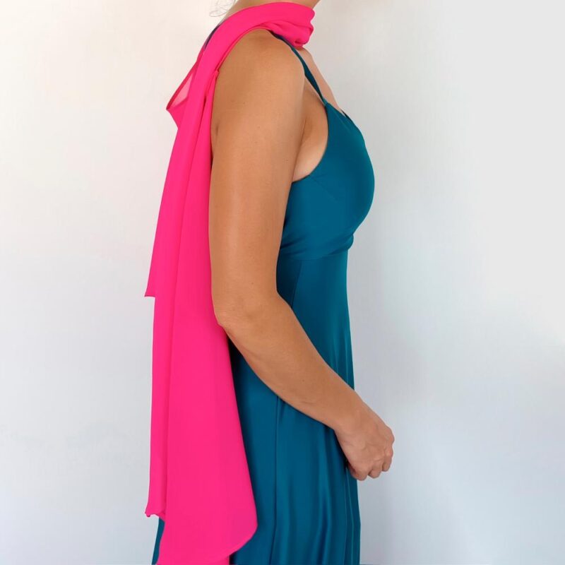 Tapado Capa Multiforma Catania Fucsia Gasa Maria Paskaro