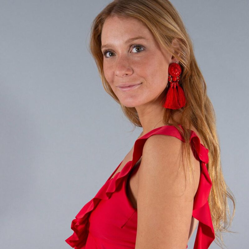 Aros Amazonas Rojo Fleco Maria Paskaro