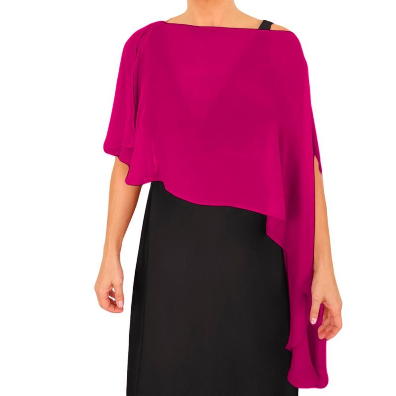 Tapado Capa Multiforma Catania Magenta Gasa Maria Paskaro