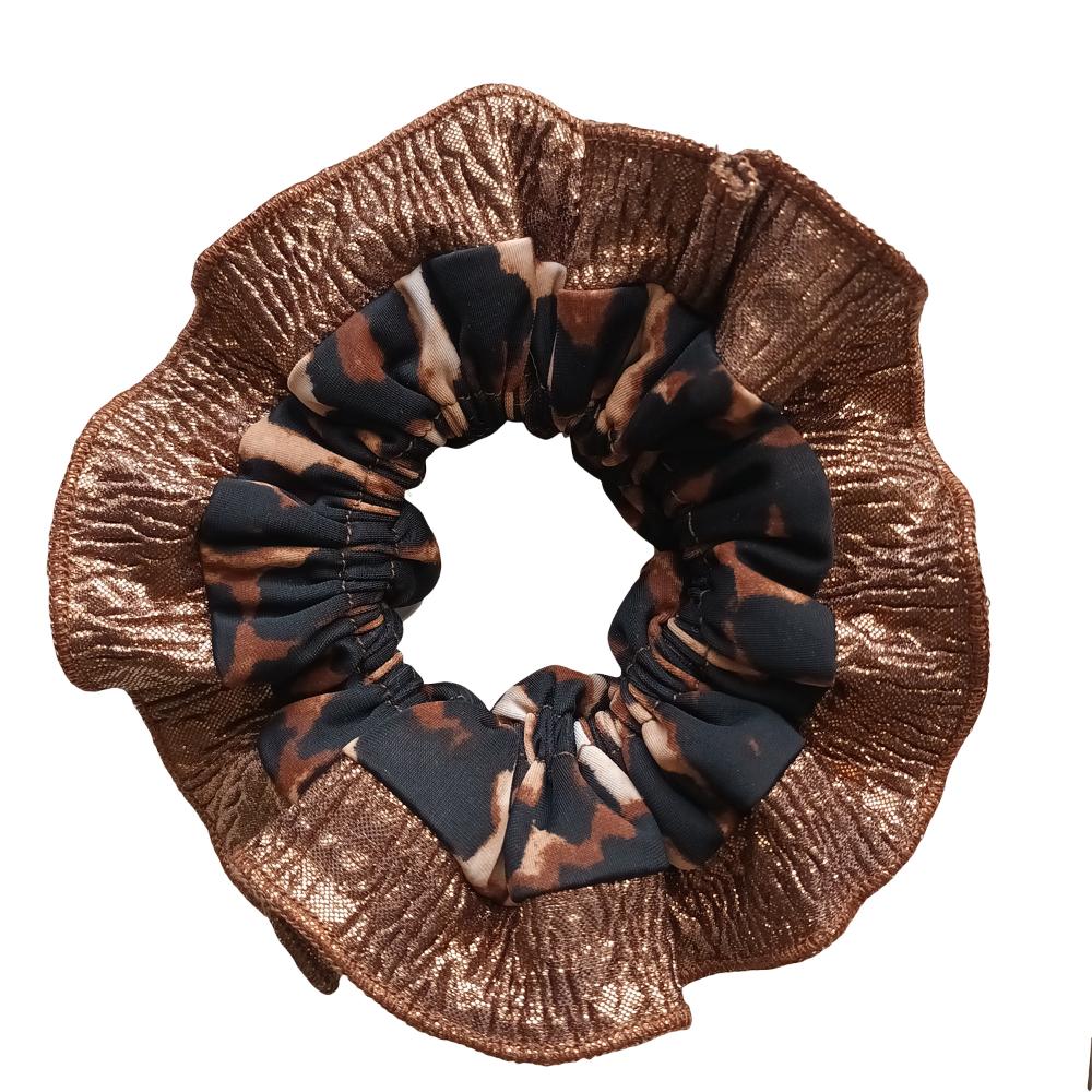 Scrunchie Begonia M Animal Cobre Oscuro Maria Paskaro